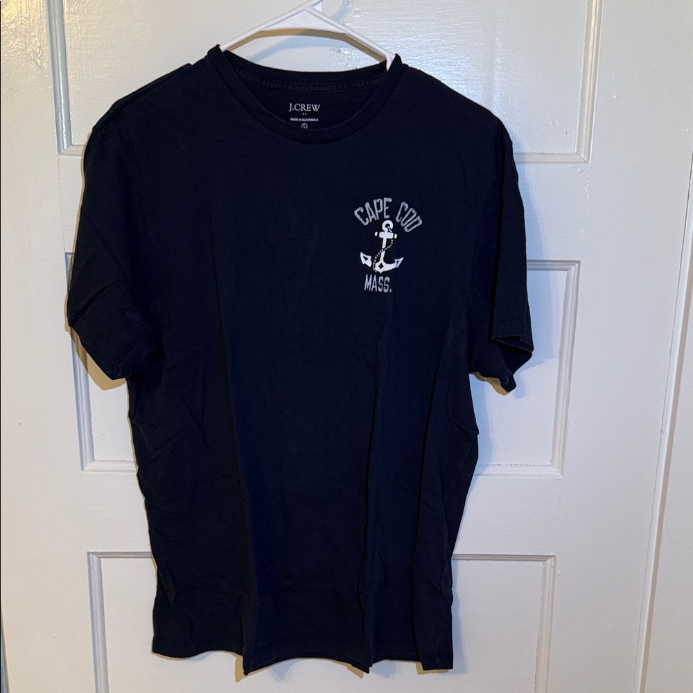 J. Crew Dark Blue Cape Cod Tee